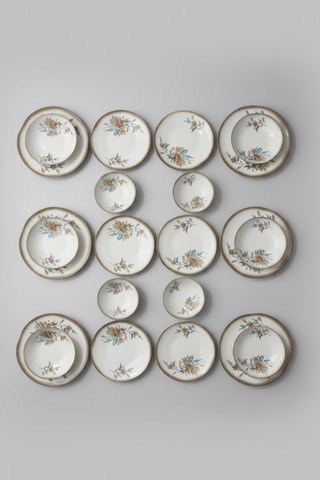 Service de vaisselle en porcelaine - 24 pièces