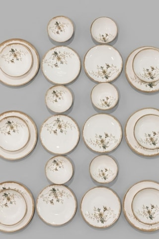 Service de vaisselle en porcelaine - 24 pièces