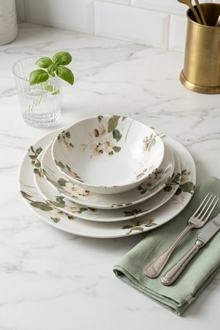 Service de vaisselle en porcelaine - 24 pièces