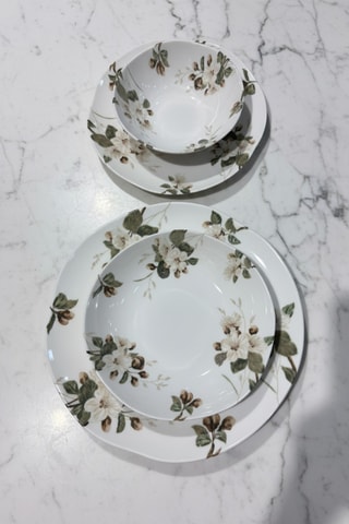 Service de vaisselle en porcelaine - 24 pièces