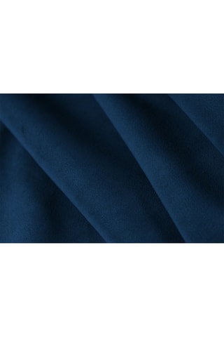 Canapé d’angle droit modulaire Halley - Bleu roi - 3 places - En tissu velours