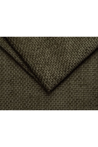 Canapé d’angle gauche Chicago - Vert foncé - 4 places - En tissu chenille