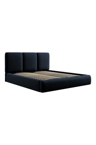 Lit-coffre Nicolas - Bleu foncé  - Couchage 140 x 200 cm