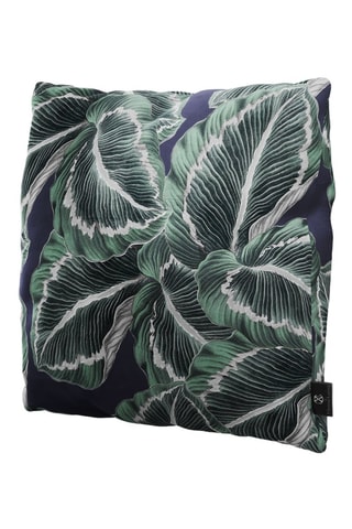 Coussin en velours Jungle - Vert - 40 x 40 x 14 cm