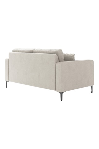 Canapé droit Venus - Beige - 2 places - En tissu structuré
