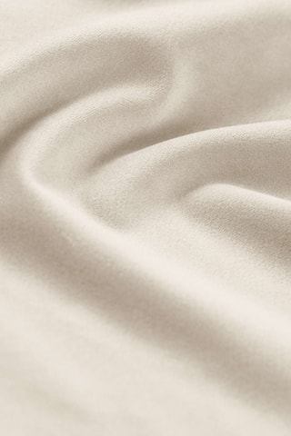 Canapé droit Chicago - Beige - 2 places - En tissu toucher velours