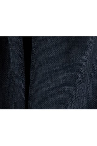 Canapé droit Koge - Bleu marine - 4 places - En tissu chenille
