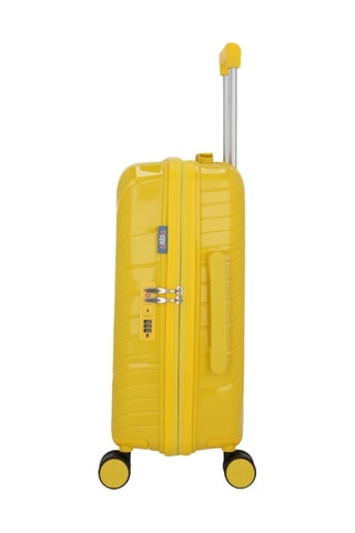 Valise cabine low-cost et valise cabine Lyra (XS/S)  -  51/55 cm - Jaune