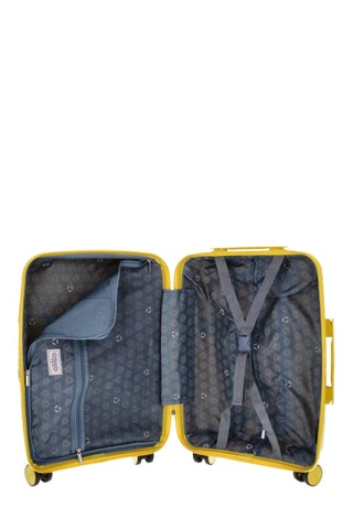 Valise cabine low-cost et valise cabine Lyra (XS/S)  -  51/55 cm - Jaune