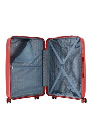 Weekendtrolley Orion (M)  -  65 cm - Donkerrood
