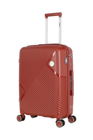 Valise cabine et valise semaine Cassiopee (S/M) - 55/63 cm - Bordeaux