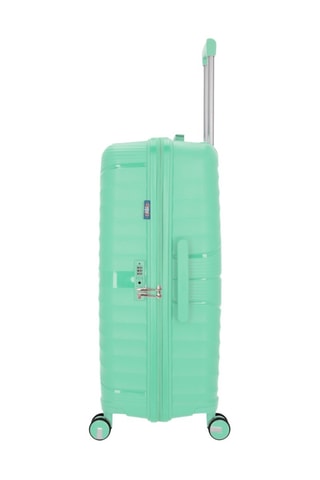 Grote Trolley en Beautycase Vela (L/W) -  75/35 cm - Lichtgroen