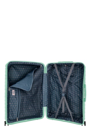 Grote Trolley en Beautycase Vela (L/W) -  75/35 cm - Lichtgroen
