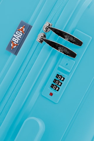 Grote Trolley (L) Hydra - 75 cm - Hemelsblauw