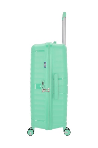 Valise semaine et valise grand volume Vela (M/L)  -  65/75 cm - Vert clair