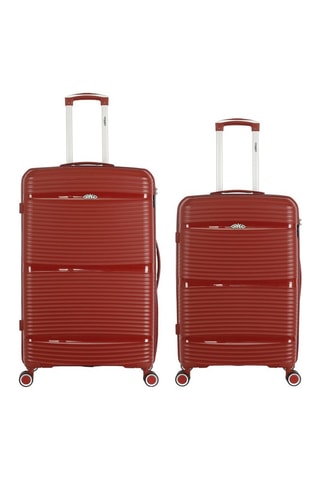 Valise semaine et valise grand volume Centaure (M/L) - 65/75 cm - Bordeaux