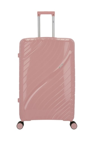 Set van 3 Trolleys Lyra (XS/M/L) -  51 / 65 / 75 cm - Roze en zilverkleurig