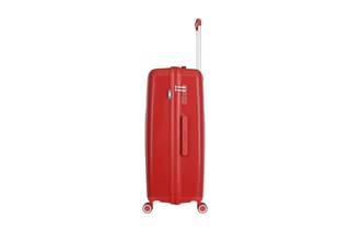 Weekendtrolley en Grote Trolley Orion (M/L) - Rood - 65/75 cm - Zilverkleurig en rood