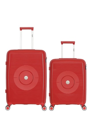 Valise cabine et valise semaine Orion (S/M) - Rouge - 55/65 cm - Rouge