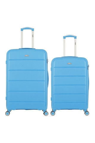 Weekendtrolley en Grote Trolley Phenix - 65/75 cm - Blauw