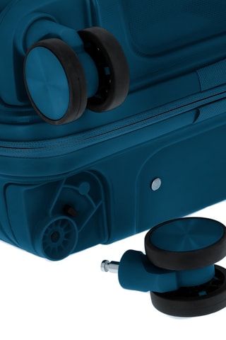 Handbagagetrolley (S) Eridan - 55 cm - Marineblauw