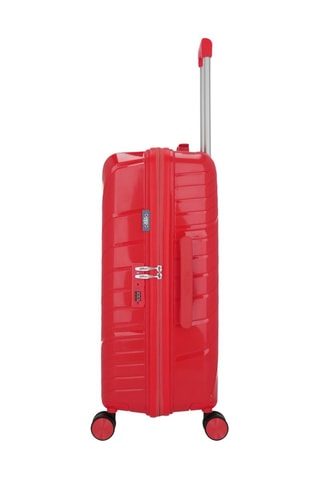 Weekendtrolley Lyra (M)  -  65 cm - Rood