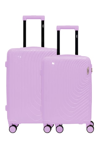 Valise cabine et valise semaine Hydra (S/M) - 55/65 cm - Violet