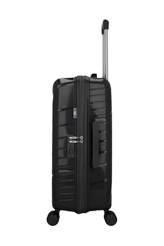 Weekendtrolley Lyra (M)  -  65 cm - Zwart