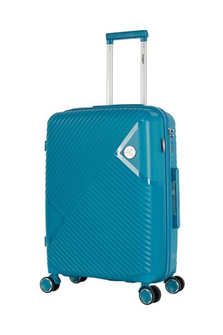 Weekendtrolley Cassiopée (M)  -  63 cm - Wit en blauw