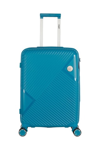 Weekendtrolley Cassiopée (M)  -  63 cm - Wit en blauw