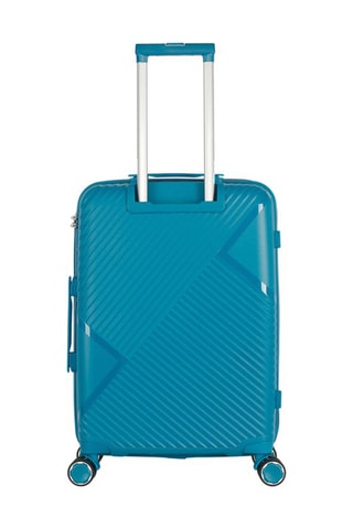 Weekendtrolley Cassiopée (M)  -  63 cm - Wit en blauw