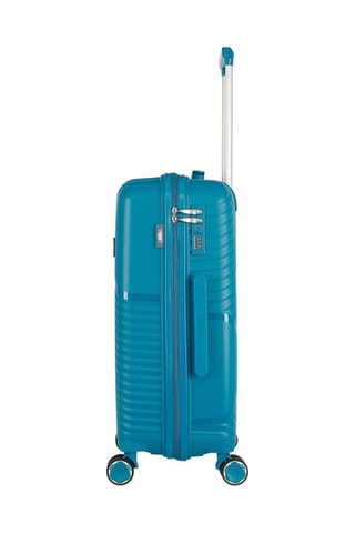 Weekendtrolley Cassiopée (M)  -  63 cm - Wit en blauw