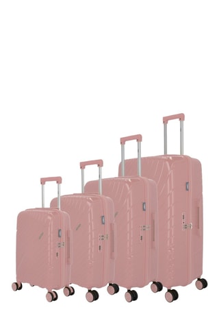 Set van 4 Trolleys Lyra (XS/S/M/L) -  51/55/65/75 cm - Roze