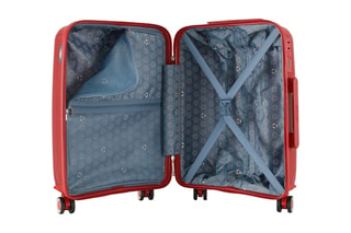 Handbagagetrolley Orion (S) - 55 cm - Donkerrood
