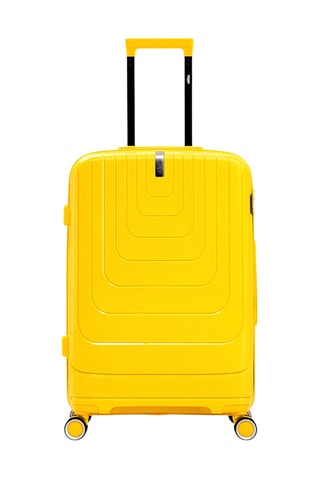 Weekendtrolley Galina (M) - 65 cm - Geel