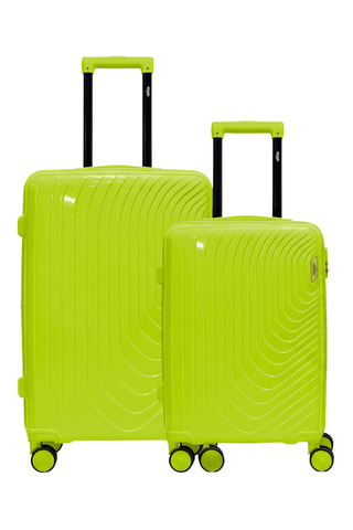 Valise cabine et valise grand volume Hydra (S/L) - 55/75 cm - Vert