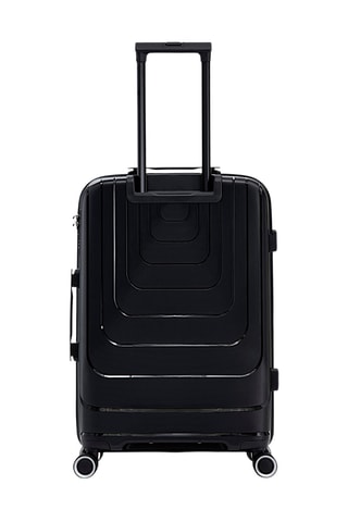Handbagagetrolley en Grote Trolley Aquila (S/L) - 55,5/74,5 cm - Zwart