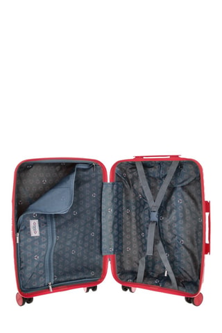 Valise cabine low-cost et valise cabine Lyra (XS/S)  -  51/55 cm - Rouge