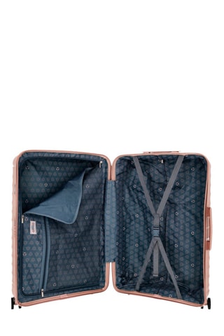Valise semaine et valise grand volume Vela (M/L)  -  65/75 cm - Rose clair