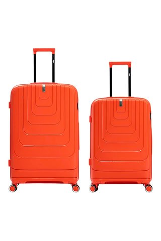 Weekendtrolley en Grote Trolley Galina (M/L) - 65/74,5 cm - Rood