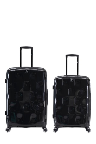 Weekendtrolley en Grote Trolley Aquila (M/L) - 63,5/74,5 cm - Zwart