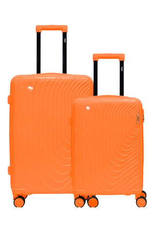 Valise cabine et valise grand volume Hydra (S/L) - 55/75 cm - Orange