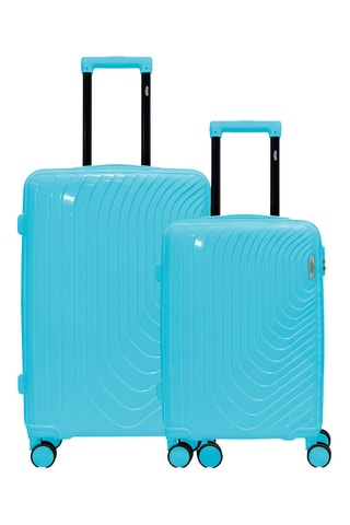 Valise cabine et valise grand volume Hydra (S/L) - 55/75 cm - Ciel