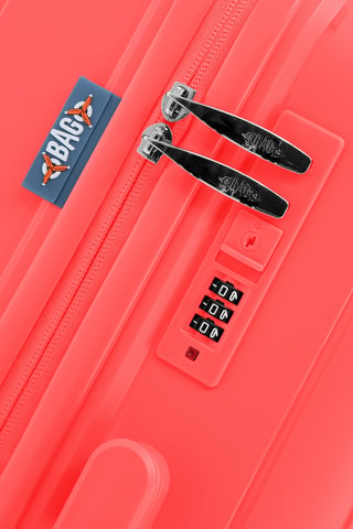 Weekendtrolley (M) Hydra - 65 cm - Donkerroze