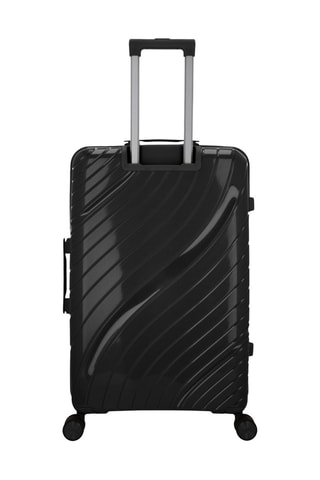 Grote Trolley Lyra (L) -  75 cm - Zwart en zilverkleurig