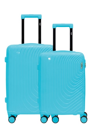 Valise cabine et valise semaine Hydra (S/M) - 55/65 cm - Ciel