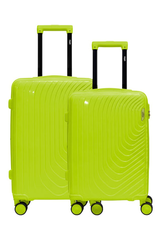 Valise cabine et valise semaine Hydra (S/M) - 55/65 cm - Vert