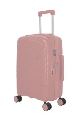 Handbagagetrolley Lyra (S)  -  55 cm - Roze