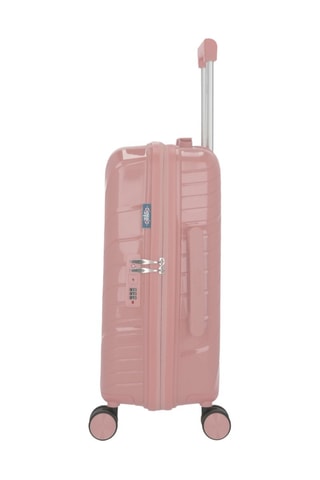 Handbagagetrolley Lyra (S)  -  55 cm - Roze