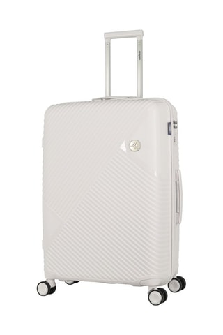 Valise semaine et valise grand volume Cassiopee (M/L)  -  63/73 cm - Blanc